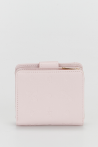 Logo Embossed Small Wallet