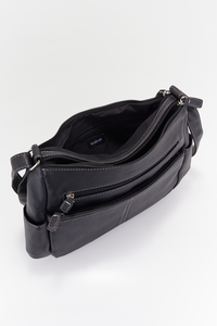 Contrast Stitch Crossbody Bag