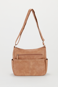 Contrast Stitch Crossbody Bag
