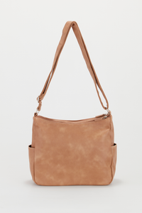 Contrast Stitch Crossbody Bag