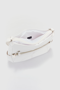 Contrast Stitch Crossbody Bag