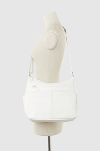 Contrast Stitch Crossbody Bag