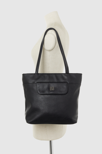 Flap Pocket Tote Bag