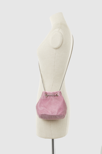 Poppy Diamante Bucket Clutch Bag