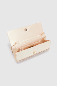 Willow Diamante Clutch Bag