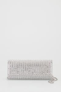 Willow Diamante Clutch Bag