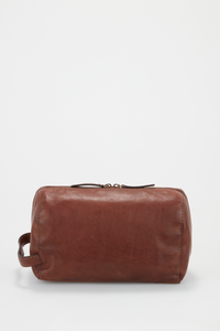 Harris Leather Washbag