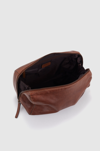 Harris Leather Washbag