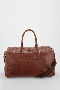 Harris Leather Weekender
