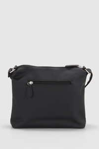 Panel Stud Crossbody Bag