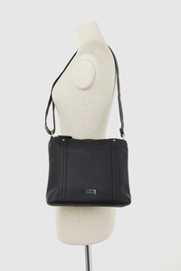 Panel Stud Crossbody Bag
