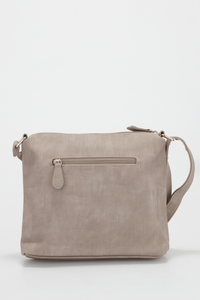 Panel Stud Crossbody Bag