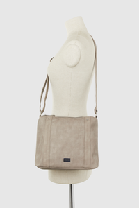 Panel Stud Crossbody Bag