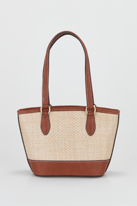 Straw Mini Tote Bag