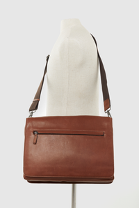 Vince Leather Briefcase