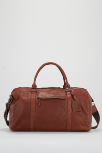 Vince Leather Weekender