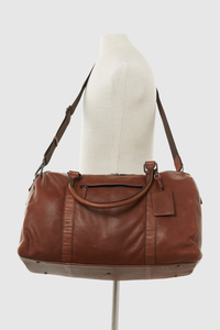 Vince Leather Weekender