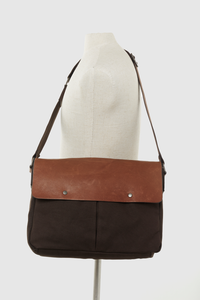 Vince Leather Satchel