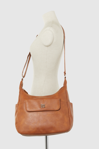 Flap Pocket Large Crossbody Bag