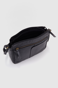 Abi Leather Crossbody Bag