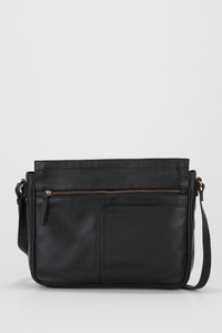 Abi Leather Large Crossbody Bag