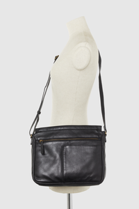 Abi Leather Large Crossbody Bag