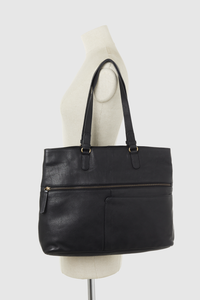 Abi Leather Tote Bag