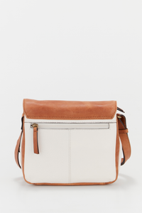 Baz Leather Flapover Bag