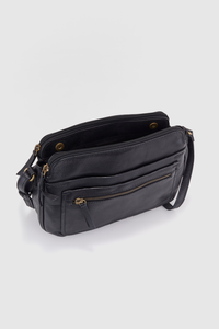 Cai Leather Crossbody Bag