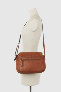 Cai Leather Crossbody Bag