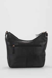 Cai Leather Scoop Crossbody Bag