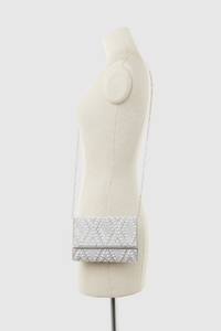 Sylvie Diamante & Pearl Clutch Bag