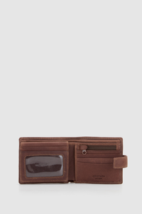 Leather Tab Wallet
