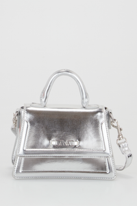 Giselle Metalic Top Handle Bag