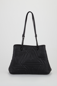 Astrid Quilted Zip Tote Bag