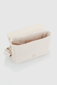 Astrid Quilt Flapover Crossbody Bag
