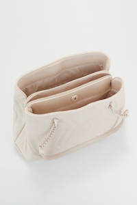 Astrid Quilted Zip Tote Bag