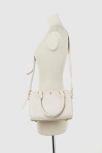 Embossed Mini Barrel Bag