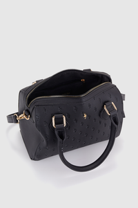 Embossed Mini Barrel Bag