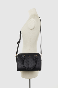 Embossed Mini Barrel Bag