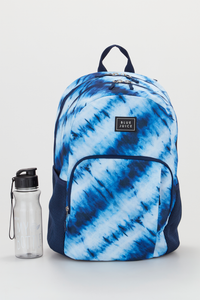 Blue Tie Dye Backpack
