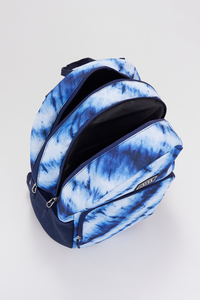 Blue Tie Dye Backpack