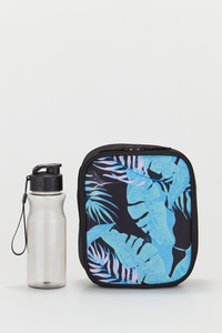 Pastel Leaf Backpack Set