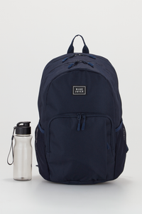 Solid Navy Backpack