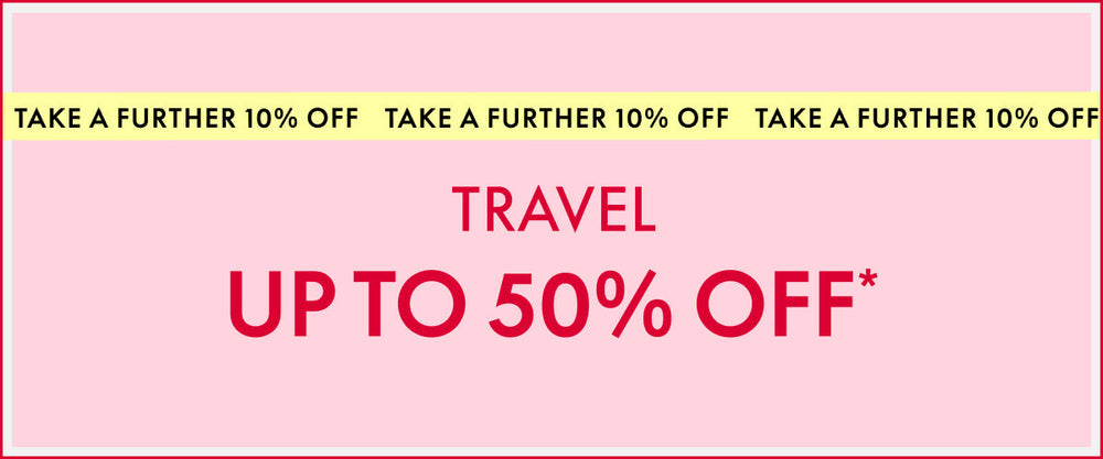 Take A Further 10% Off Suitcases