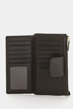RFID Leather Medium Slim Purse