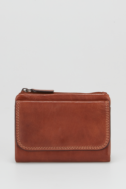 RFID Maya Leather Small Wallet