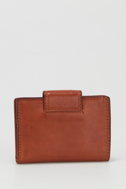 RFID Maya Leather Credit Card Case