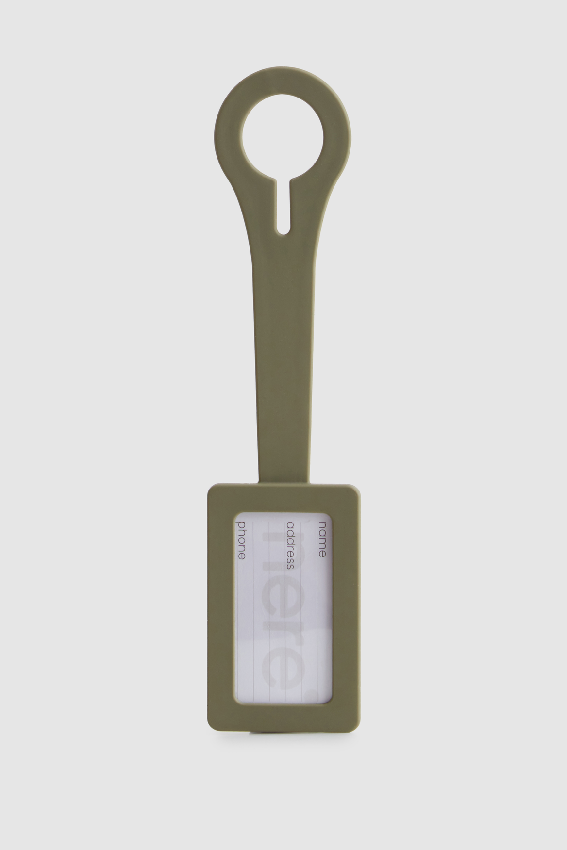 Slim Luggage Tag