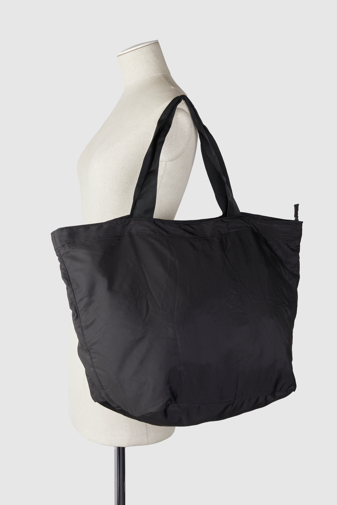 Packable tote bag with zipper sale